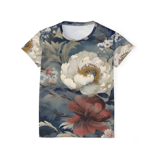 Floral Print Shirt, Shirt with Flowers