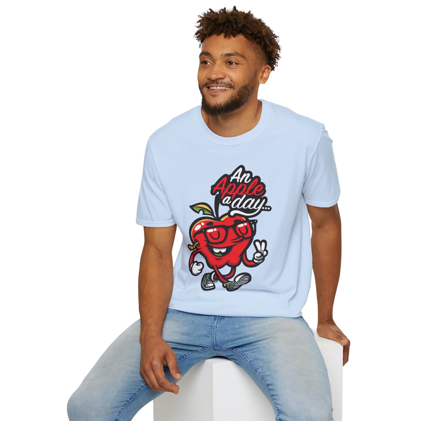 Cartoon T Shirt Animation Tee Funny Tee Unisex Softstyle Cotton Shirt Gildan Softstyle 64000
