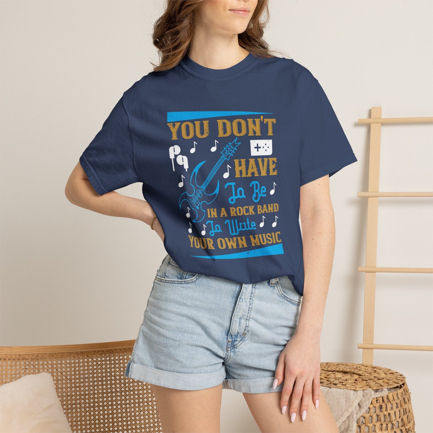 Music Graphic Design Unisex Cotton T-shirt u1
