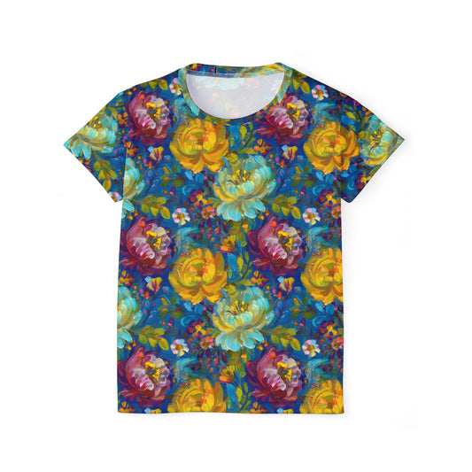 Floral Print Shirt, Shirt with Flowers