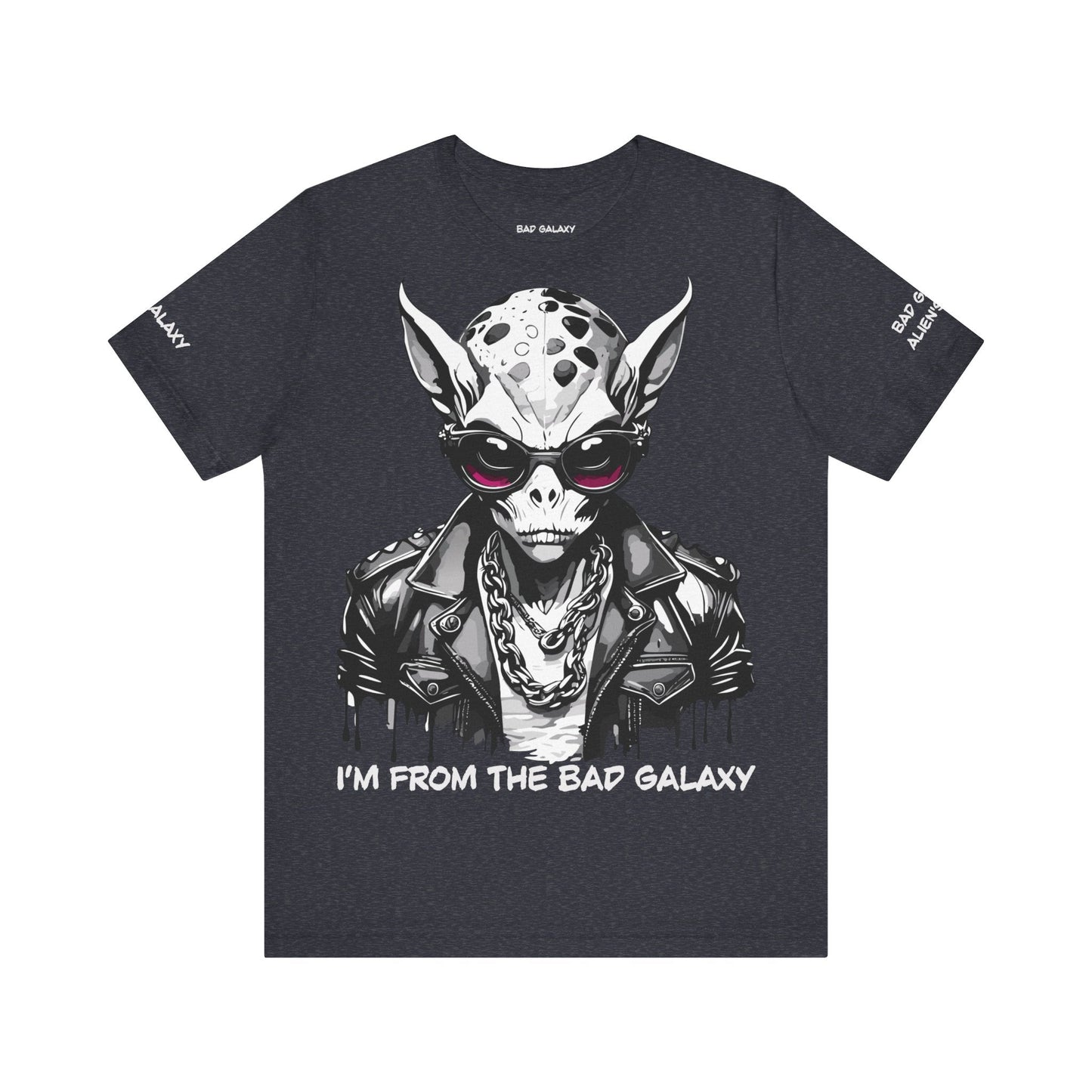 Alien Tee Shirt From Bad Galaxy Made To Order 100 Percent Cotton With Eco Friendly Inks