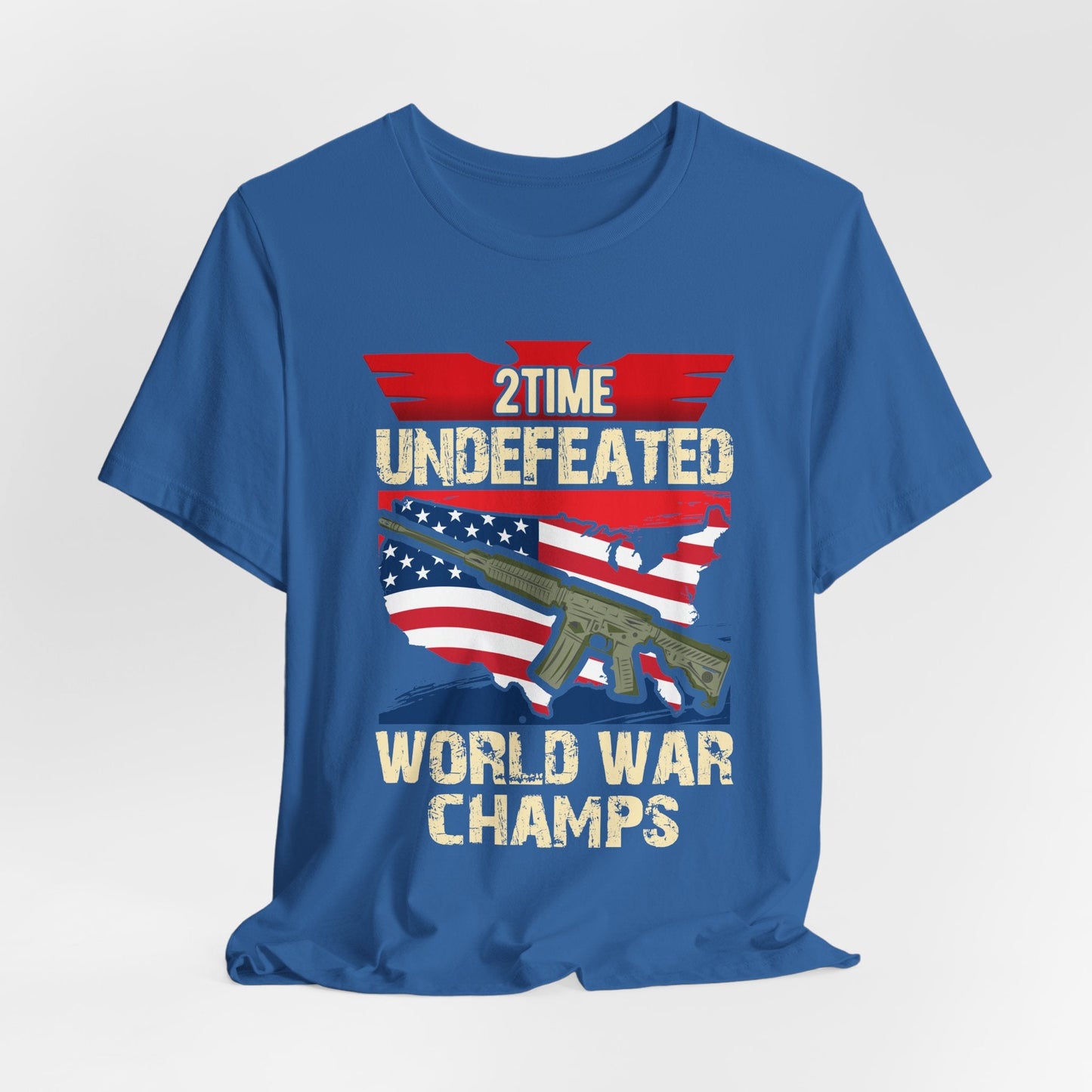 Army Veteran Patriotic Graphic Design Unisex Cotton T-Shirt v15