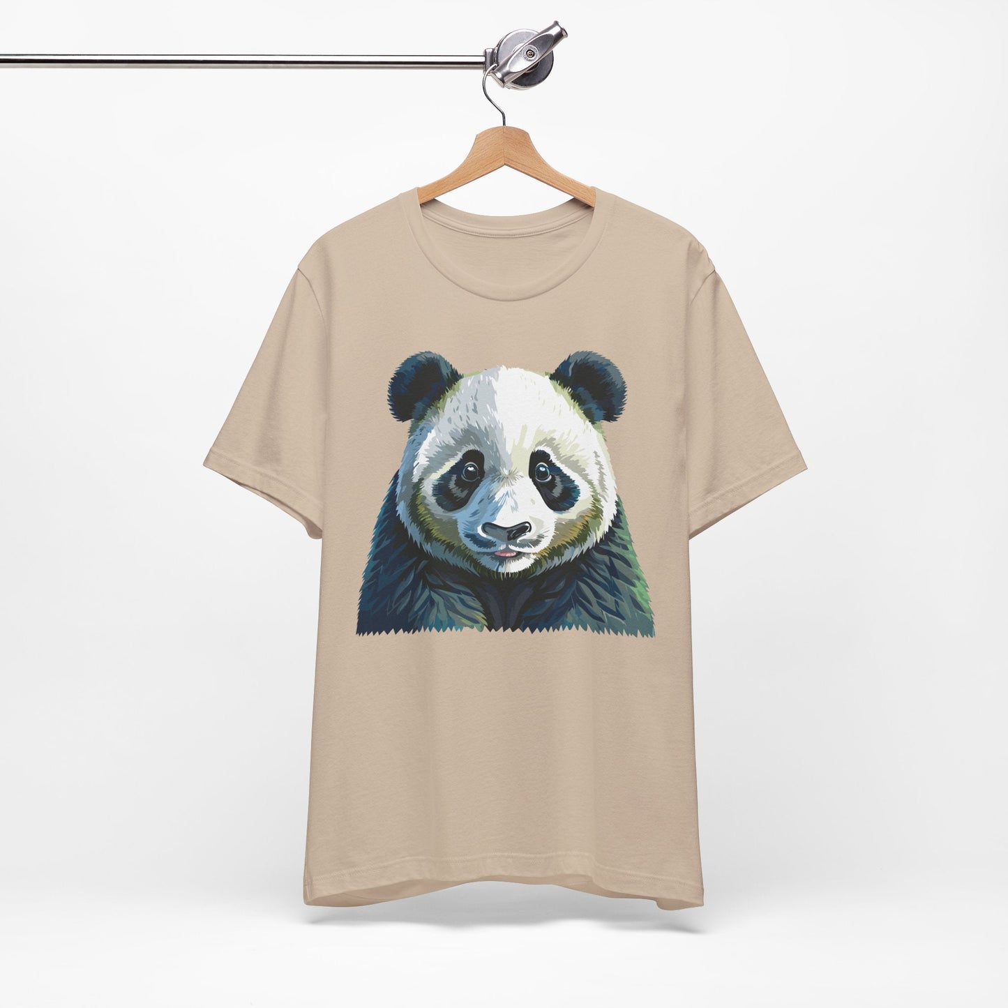 Unisex Animal Graphic Tee Shirt With Wild Animals Art Design Gildan Softstyle 64000