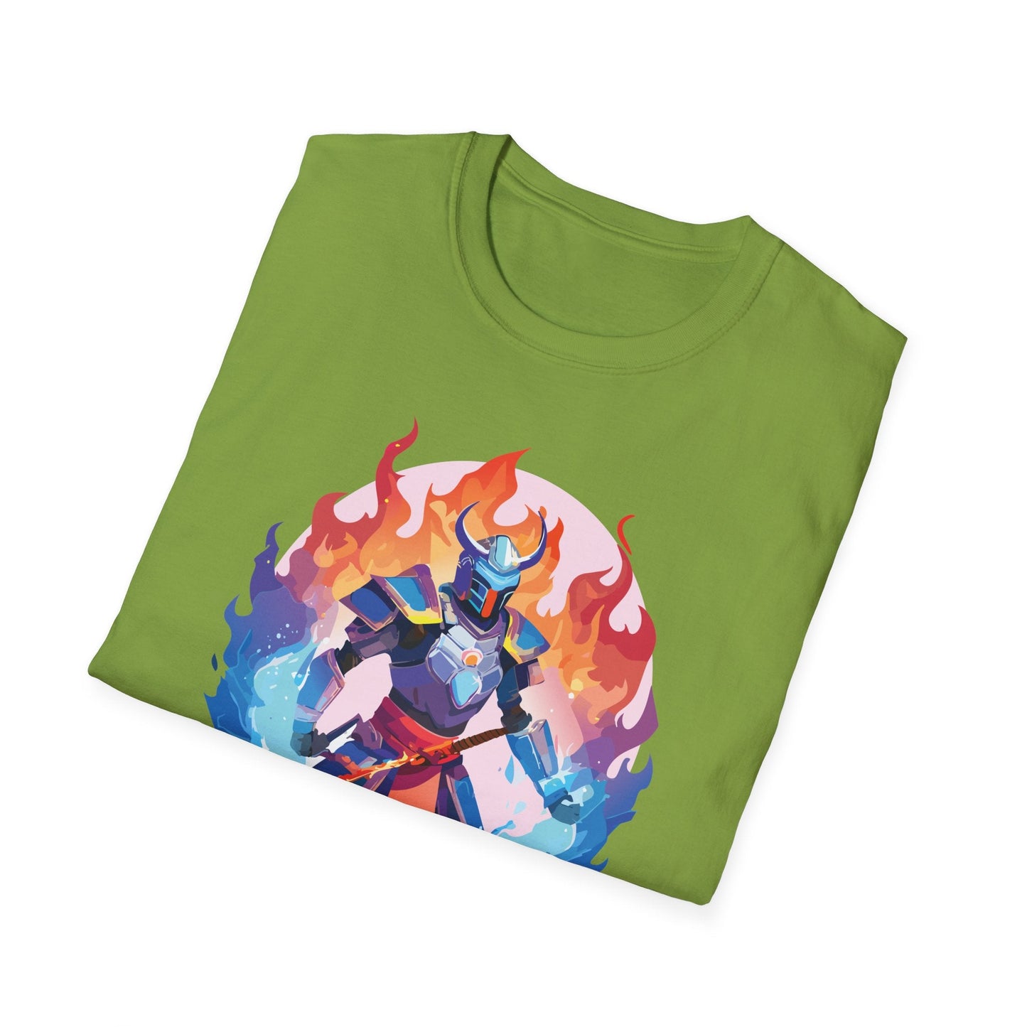 Samurai Shirt Unisex Gildan Softstyle 64000 Tee 100 Percent Cotton Comfortable Tee