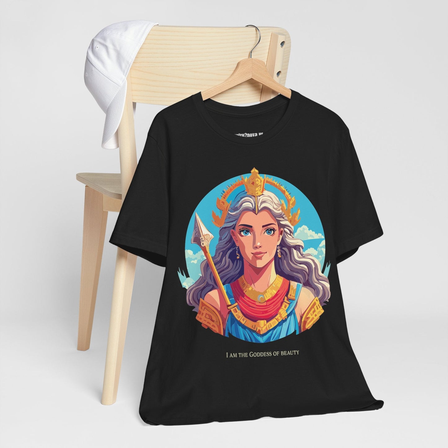 Graphic Cotton Unisex Jersey Short Sleeve T Shirt With Retro2Nova Artwork And Vintage Inspired