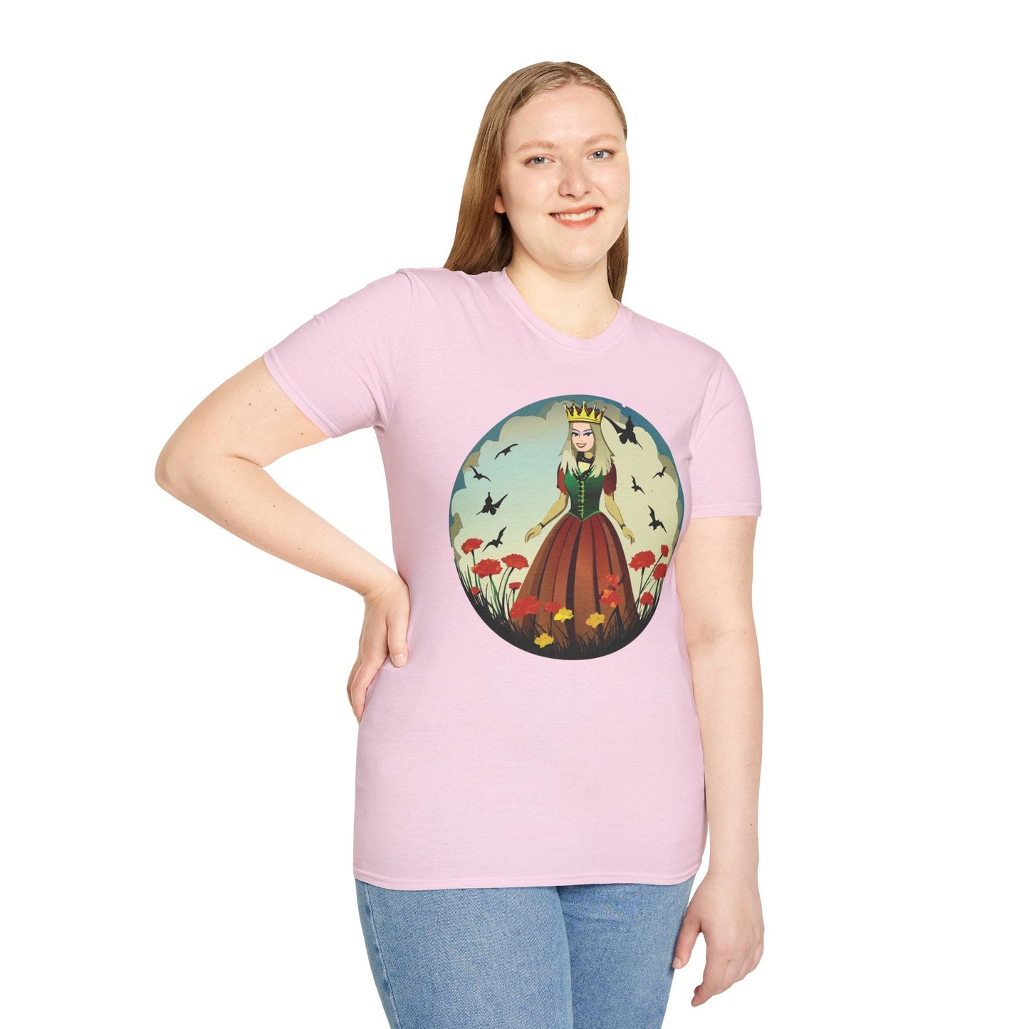 Womens Graphic T Shirts Art Design Tee Softstyle 64000 Unisex Short Sleeve Comfort