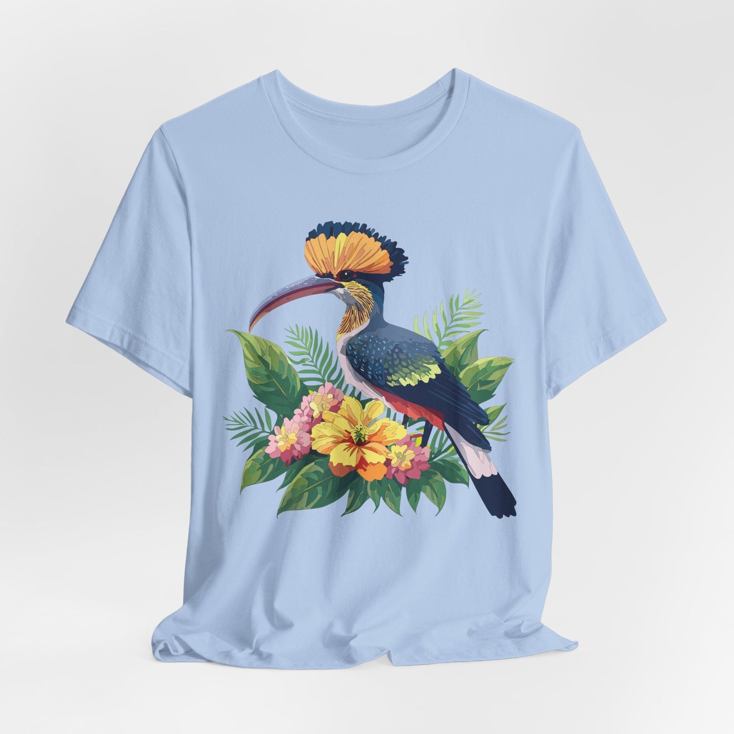 Unisex Animal Tee Shirt With Art Design Wild Animals Short Sleeve Jersey Tee For Everyday
