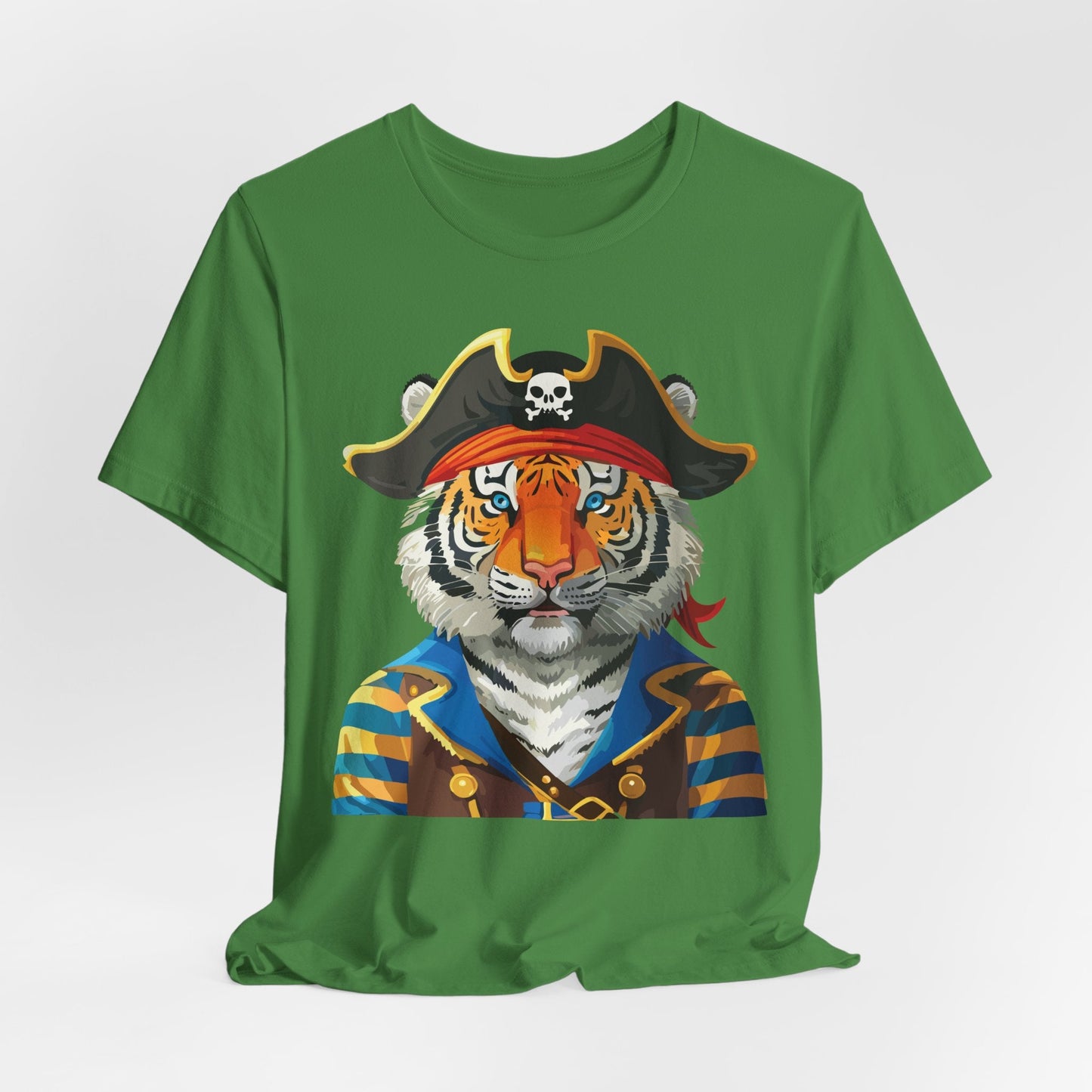 Unisex Animal Tee Shirt Art Design With Wild Animals Gildan Softstyle Cotton T Shirt