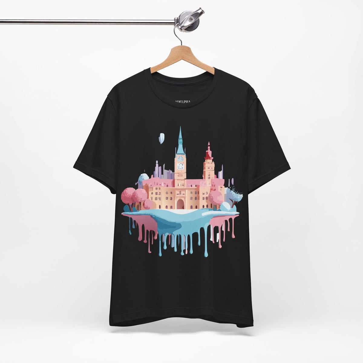 Unisex Cotton Bella+Canvas Tee with Prague