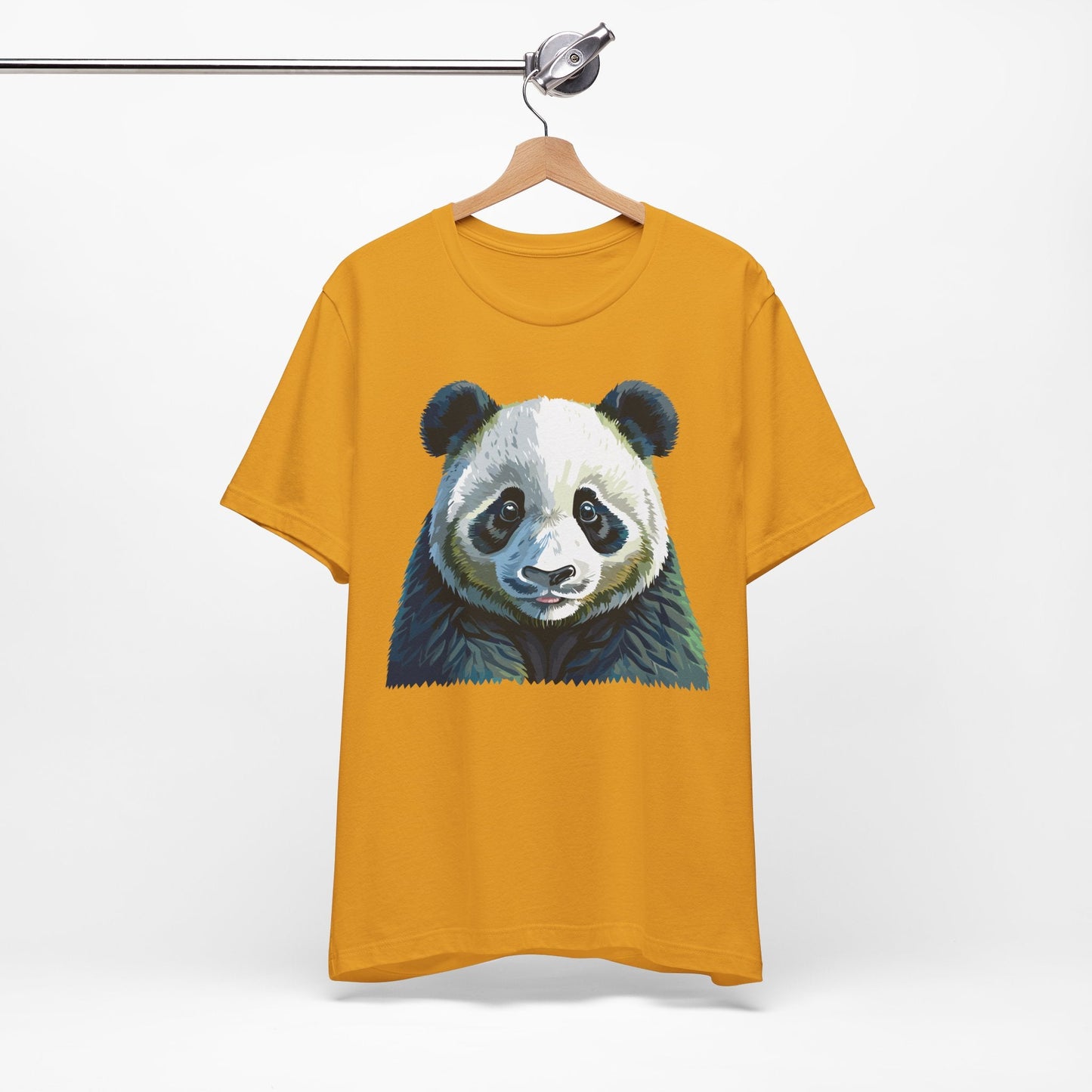 Unisex Animal Graphic Tee Shirt With Wild Animals Art Design Gildan Softstyle 64000