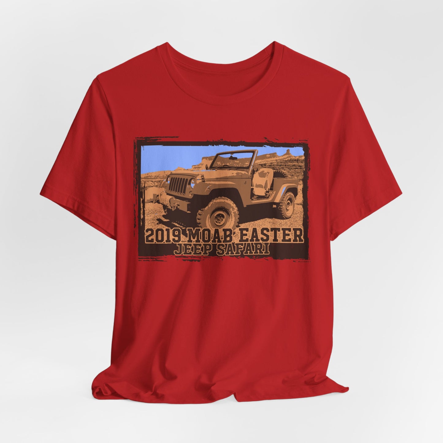 Moab Easter Safari Graphic Design Tee, Moab Easter Shirt, Vintage Tees, Art Design T-Shirt, Graphic Tee, Retro Art Shirts