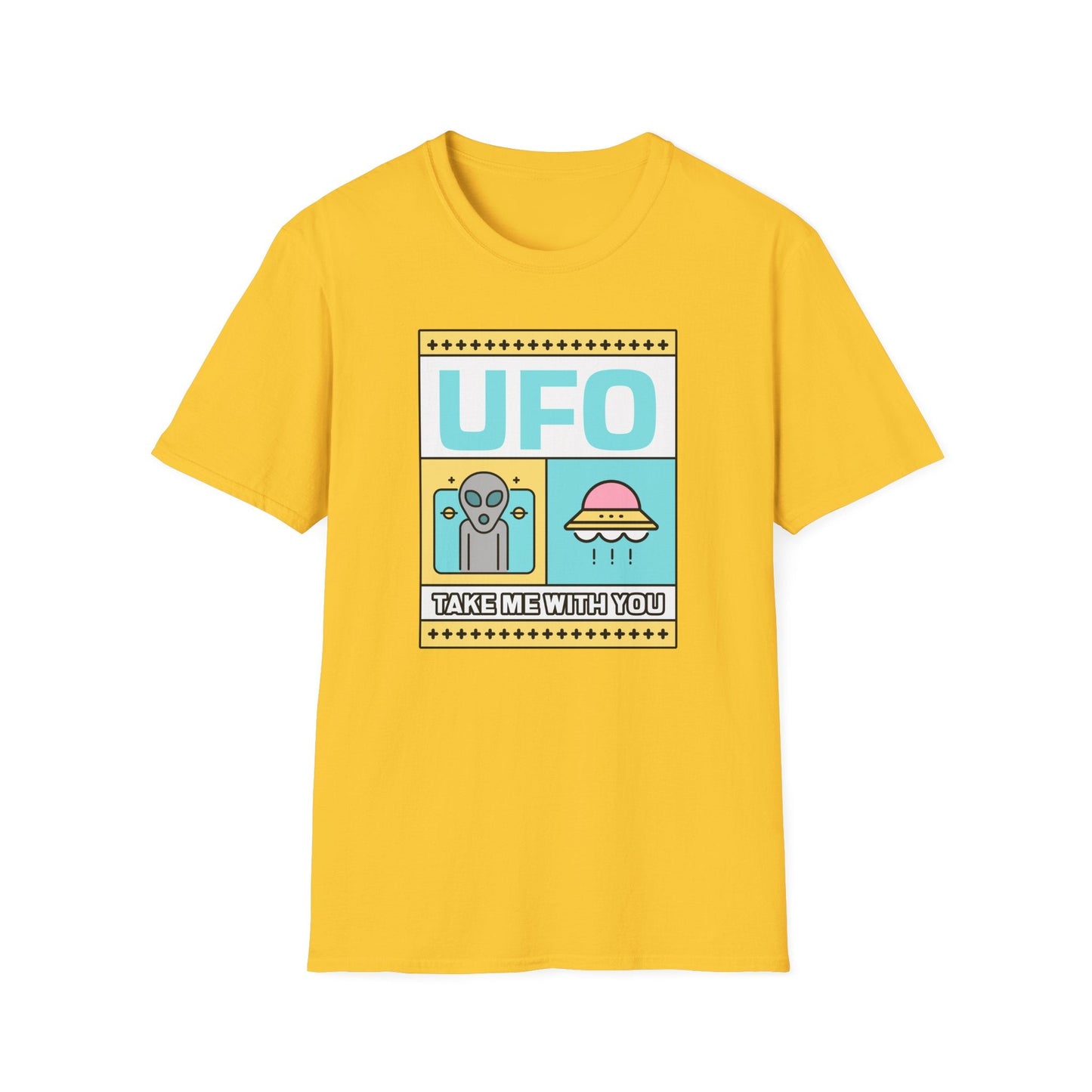 UFO Take Me With You Graphic TShirt