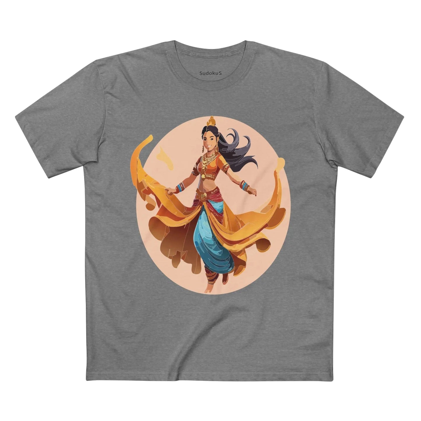 Dancer Graphic Unisex 100 Cotton Staple Tee 7