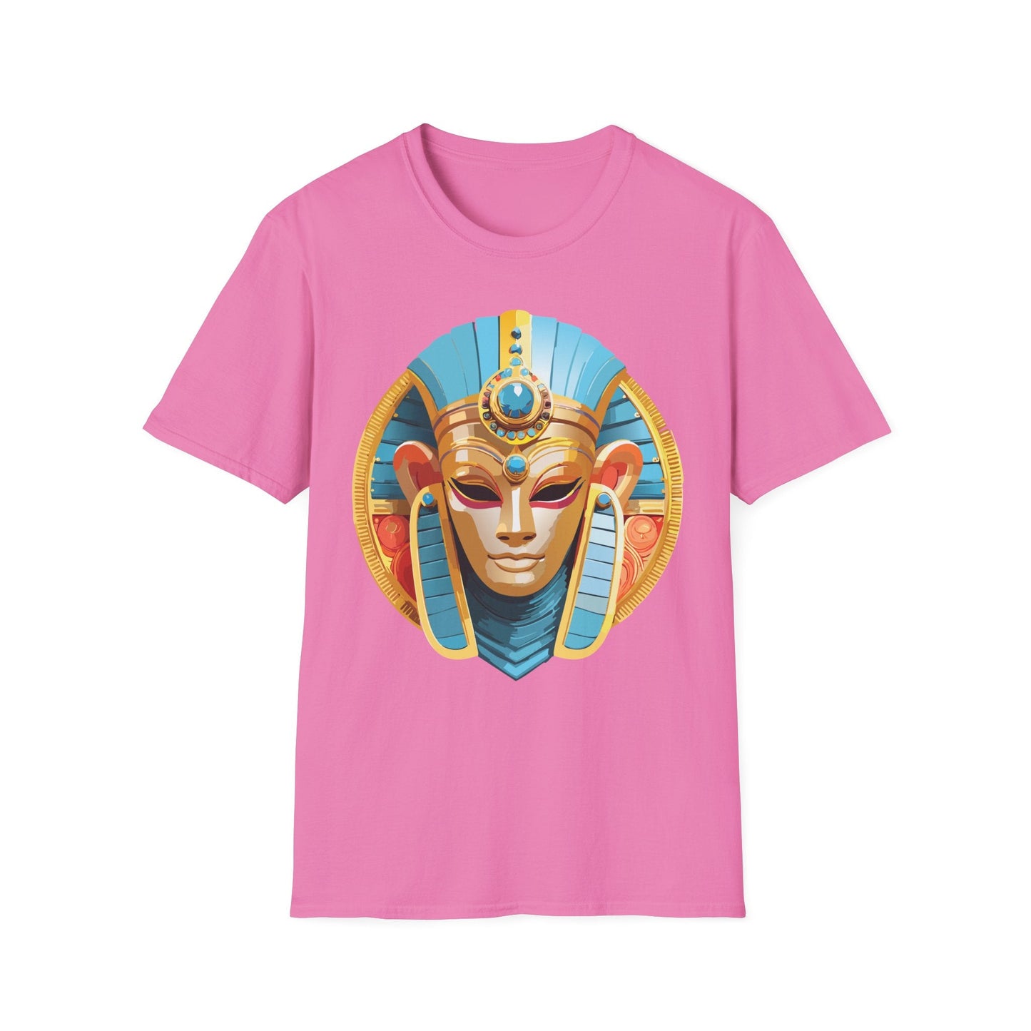 Mask Graphic Unisex Cotton Masquerade Design Artwork Tee 17