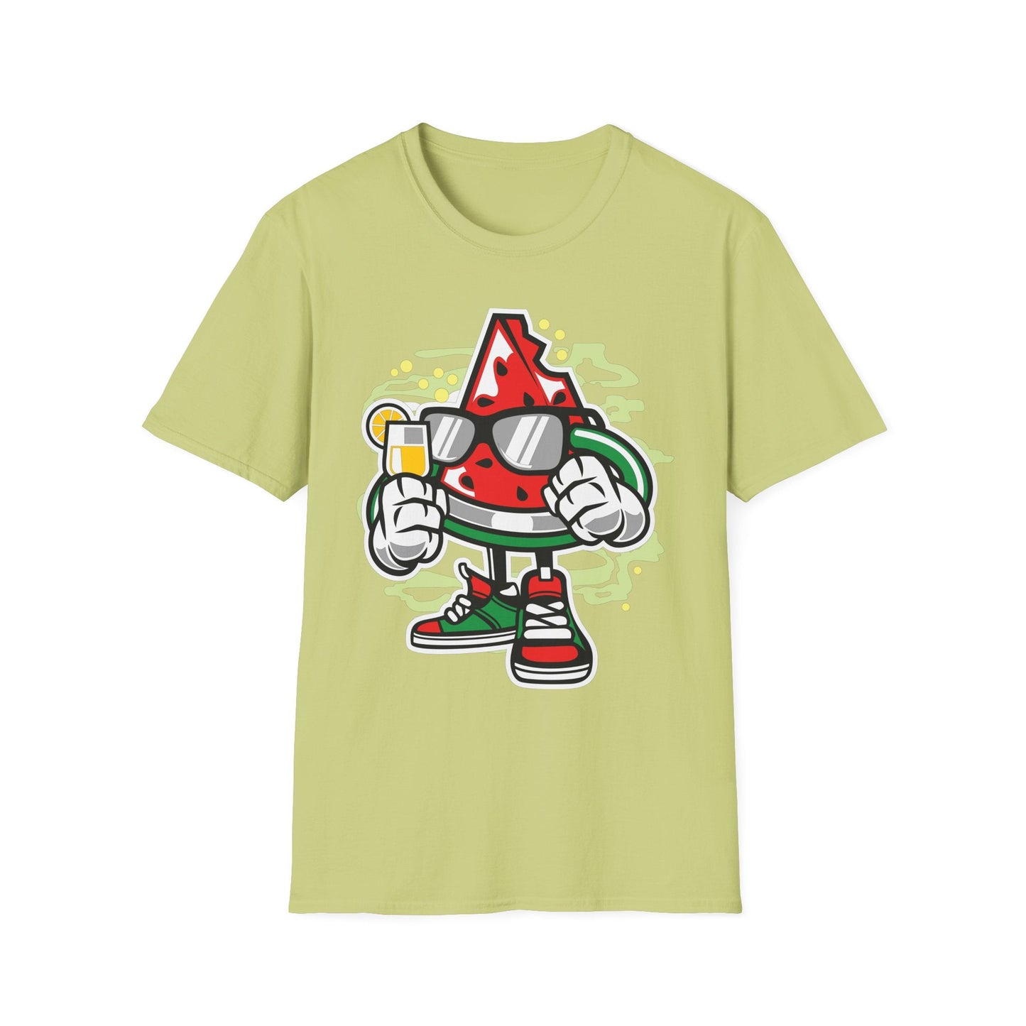 Cartoon T Shirt Animation T Shirt Funny Tee Shirt Unisex Gildan Softstyle 64000 Artwork