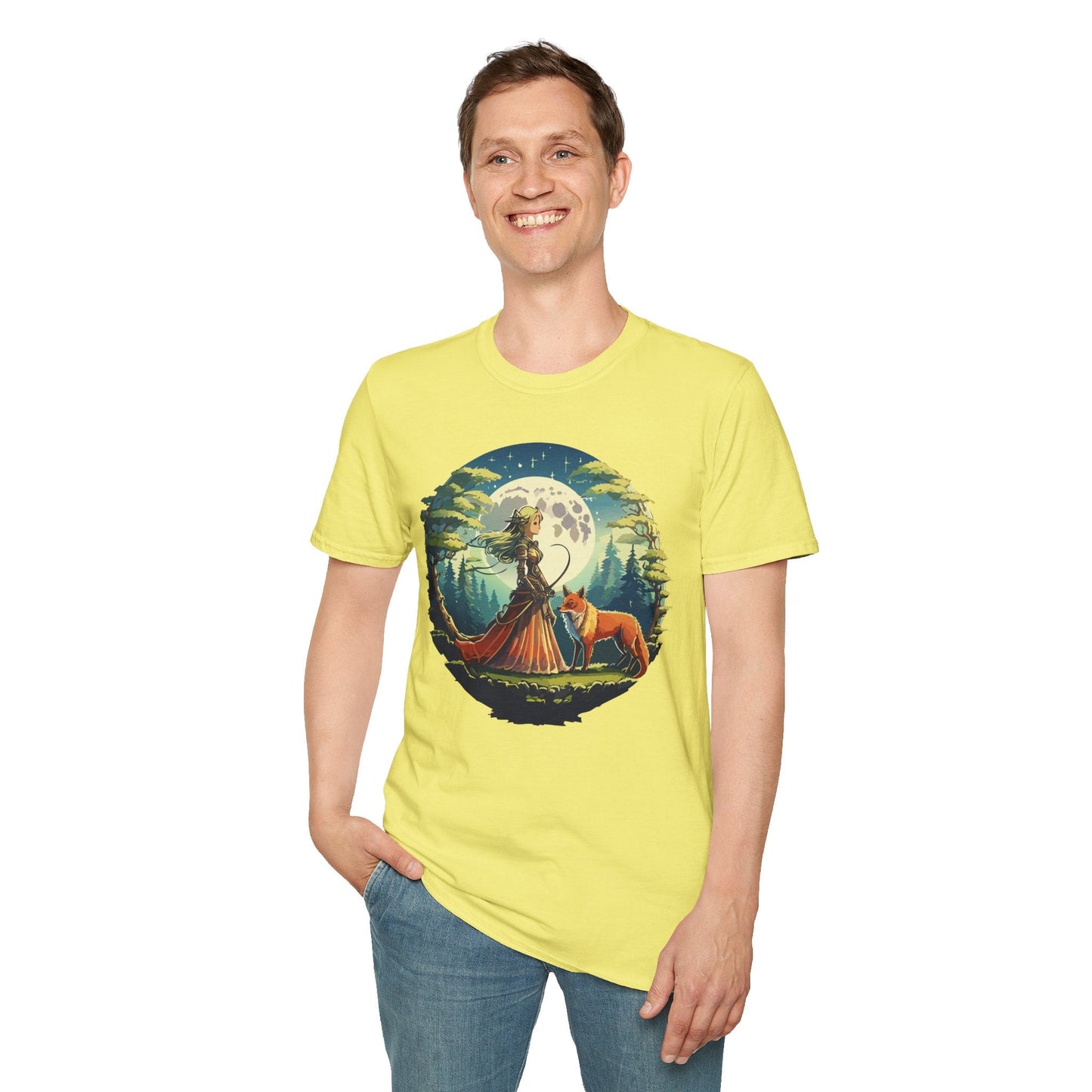 Womens Graphic T Shirt Art Design Tee Softstyle 64000 Gildan Unisex Cotton Comfort Tee