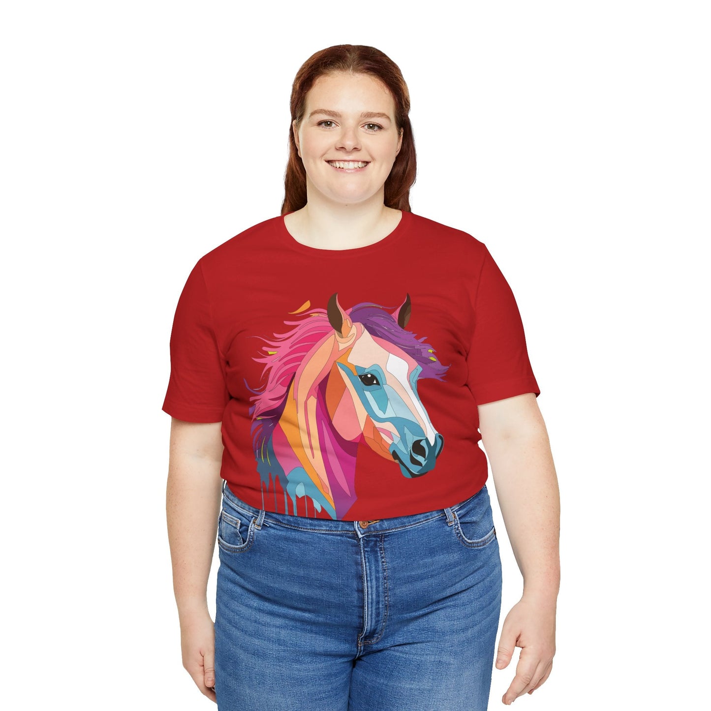Unisex Animal Shirt Art Design Short Sleeve With Wild Animals Graphic Print Comfort Tee
