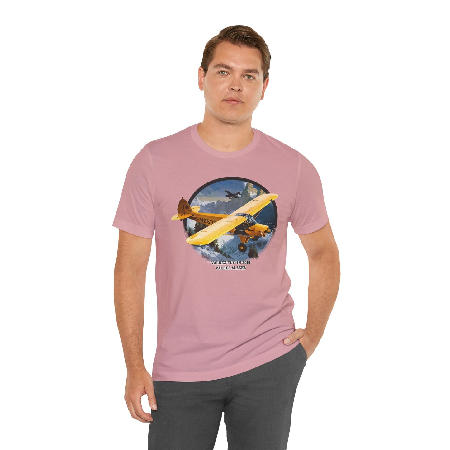 Retro Plane Graphic Design Tee, Plane Shirt, Vintage Tees, Art Design T-Shirt, Graphic Tee, Retro Art Shirts