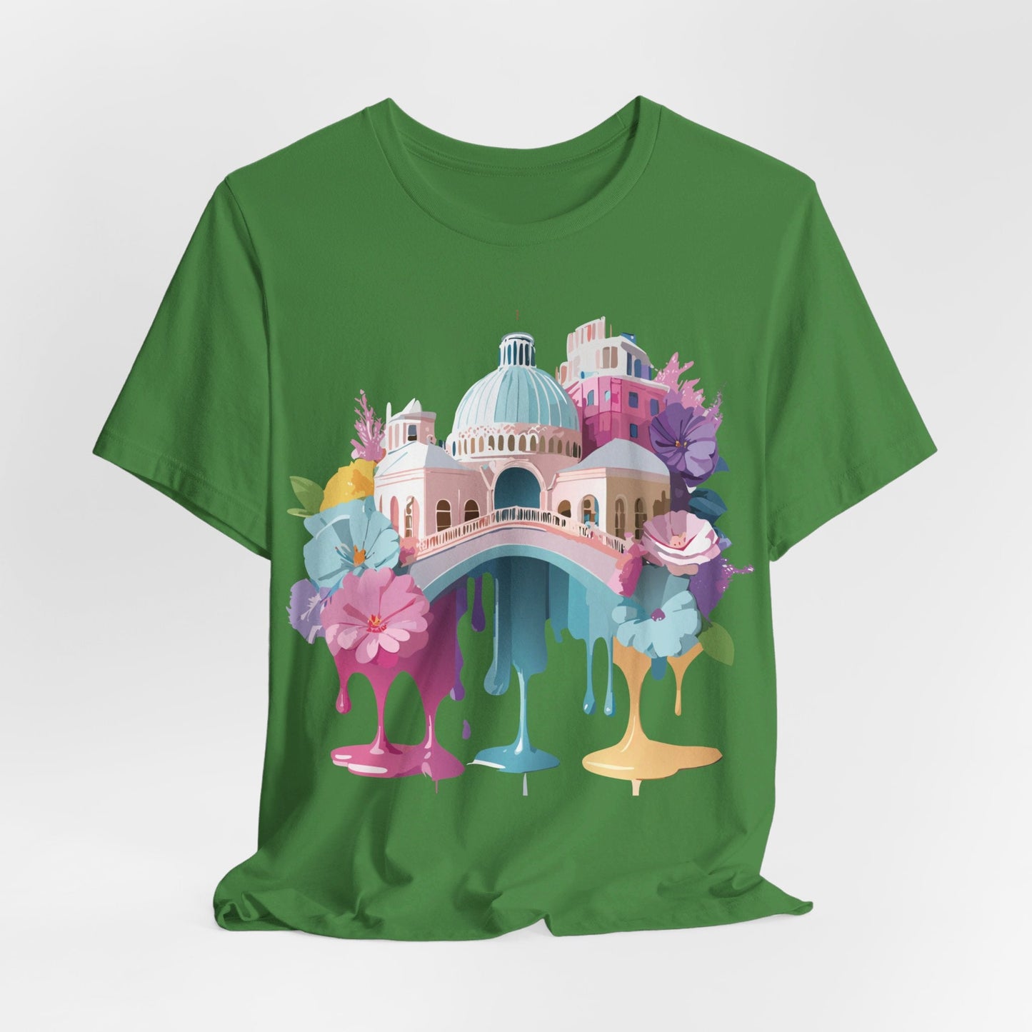 Venice Tourist Graphic Tee Unisex Jersey Short Sleeve Vintage Inspired Artwork Adelpha