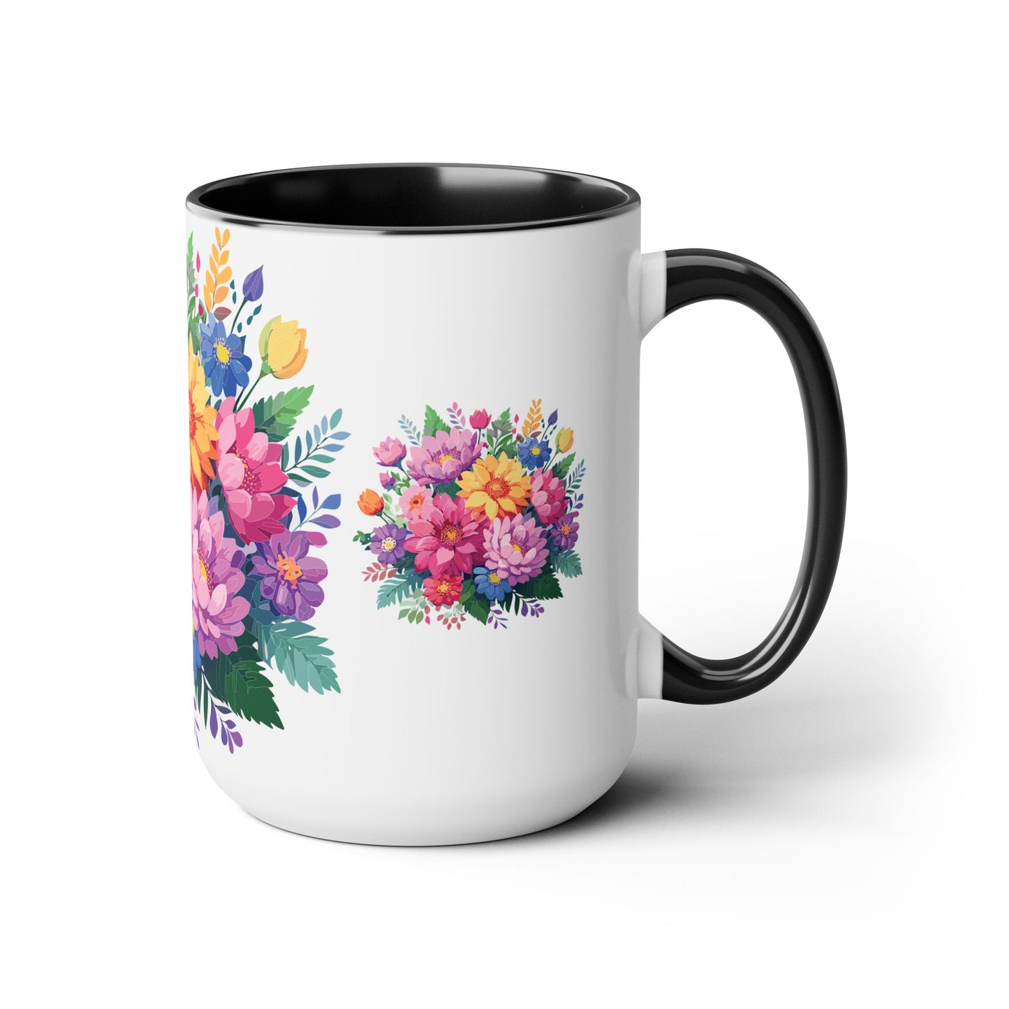 Floral Mug, Floral Cup