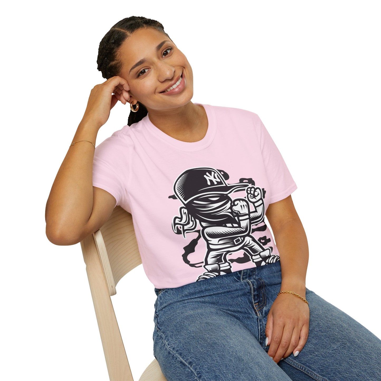 Cartoon T Shirt Animation T Shirt Funny Tee Shirt Unisex Softstyle Cotton Tee Gildan 64000