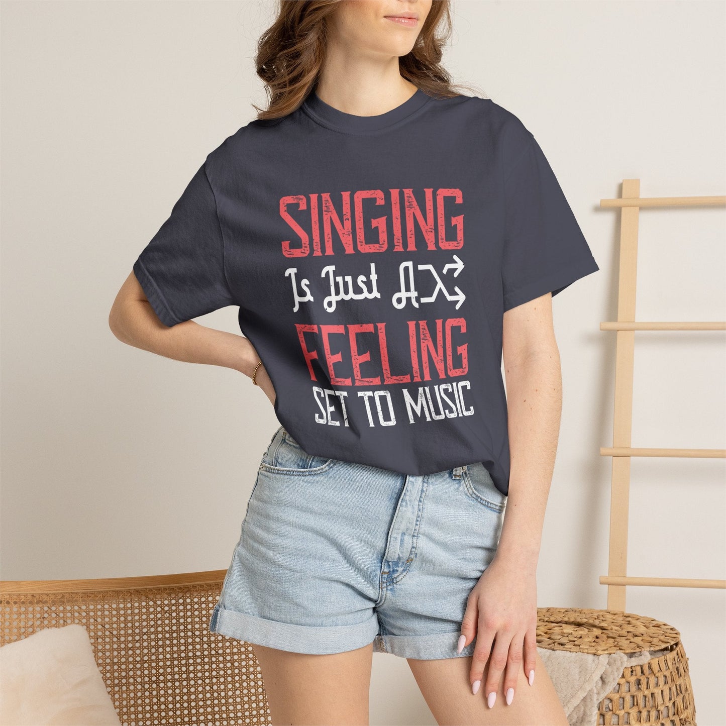 Music Graphic Design Unisex Cotton T-shirt  m43