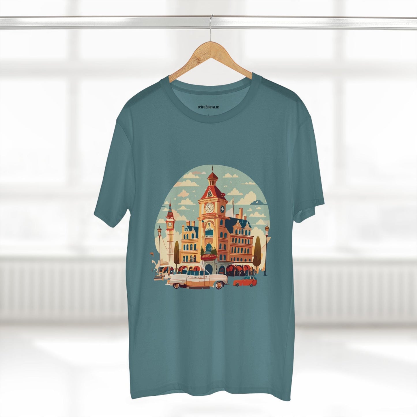 Retro Car Shirts Vintage Car Shirts RC3 Unisex Premium Cotton Tee with Original Car Artwork