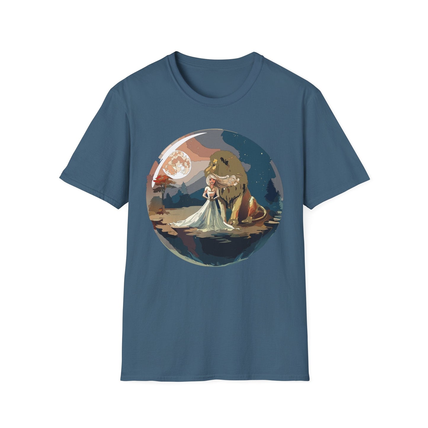 Womens Graphic T Shirt Art Design Unisex Softstyle 64000 Gildan Short Sleeve Tee