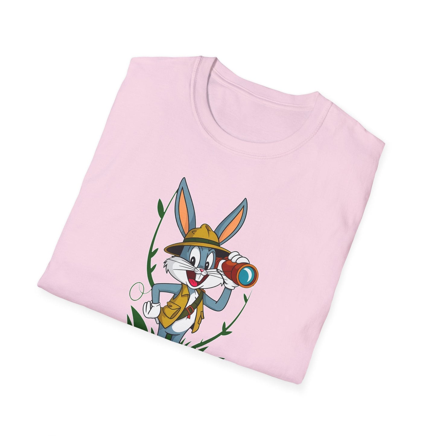 Bugs Bunny T Shirt Unisex Softstyle Gildan 64000 Cartoon Animation Graphic Tee Design