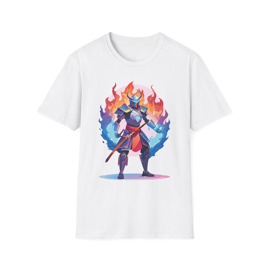 Samurai Shirt Unisex Gildan Softstyle 64000 Tee 100 Percent Cotton Comfortable Tee