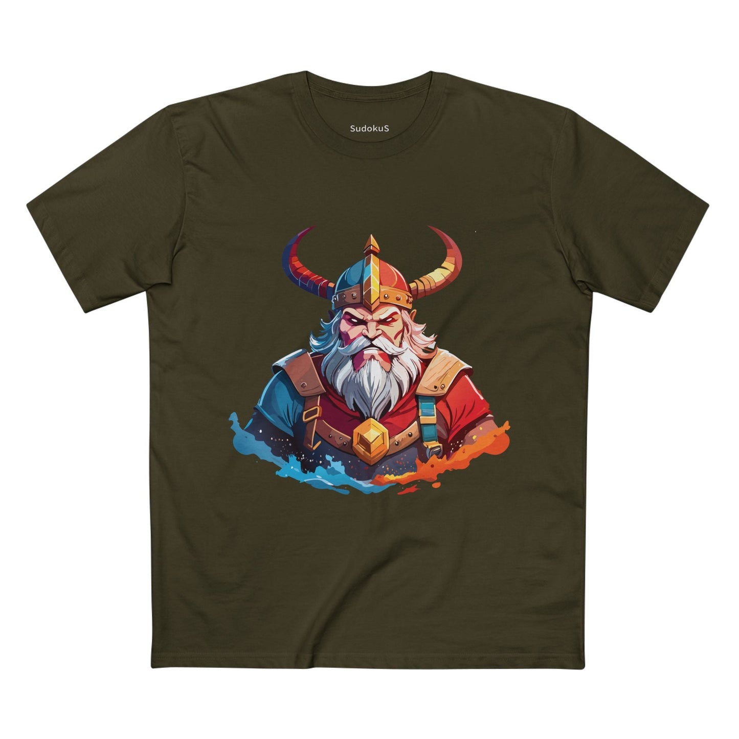 Viking Graphic Unisex 100 Cotton Staple Tee 22