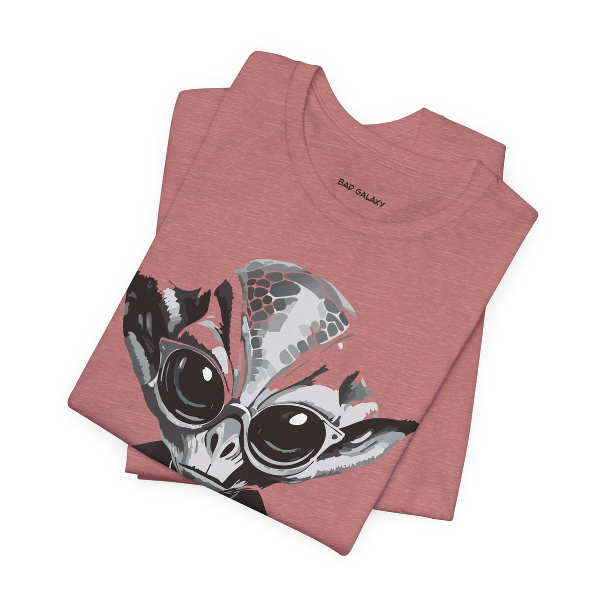 Alien Graphic Unisex Cotton Bella+Canvas Tee with Art Design b66