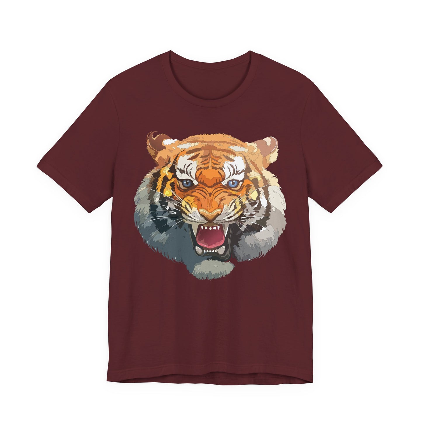 Tiger Shirt, Animal Shirt, T-Shirt with Tiger, Art Design Tee, Animal Tees, Safari T-Shirt, Graphic Design Tee 14