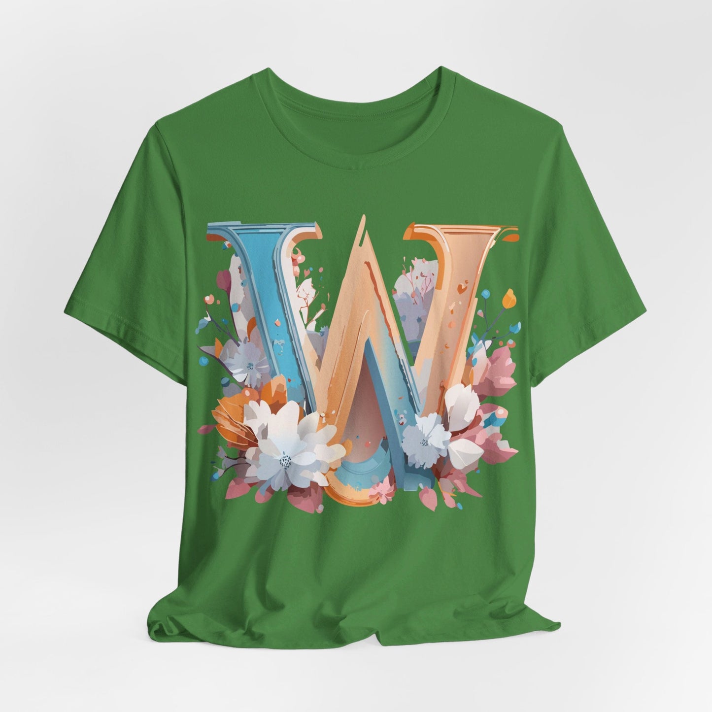 Letter W Shirt Unisex Graphic Tee By Adelpha Featuring Vintage Artwork For Everyday Casual Wear