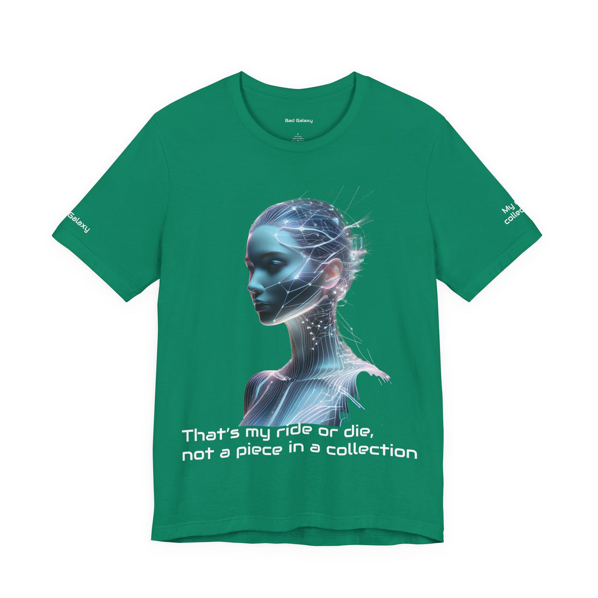 Car Graphic Unisex Cotton Bella+Canvas Tee with Art Design b14