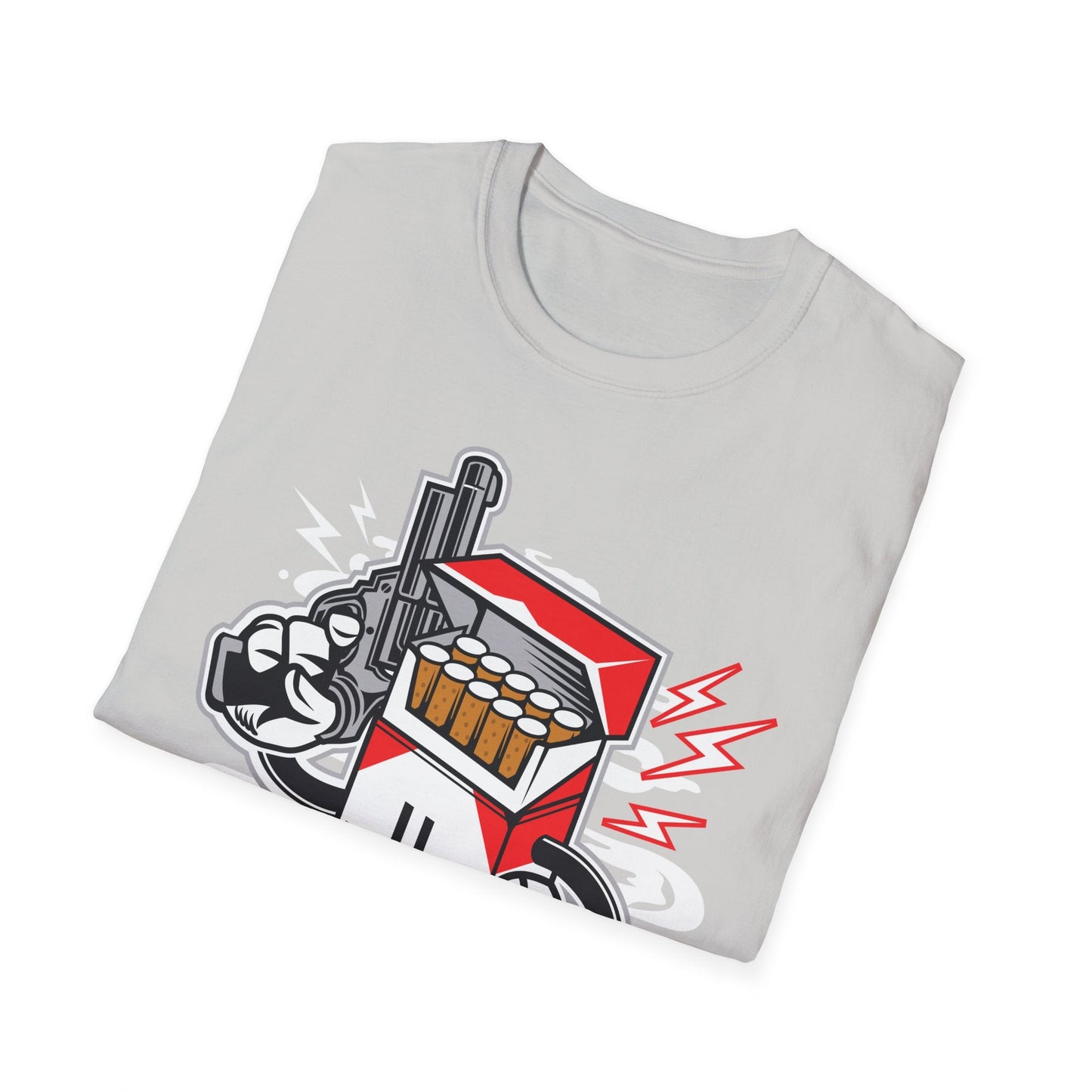 Cartoon T Shirt Animation Tee Funny Unisex Gildan Softstyle 64000 100 Percent Ring Spun Cotton