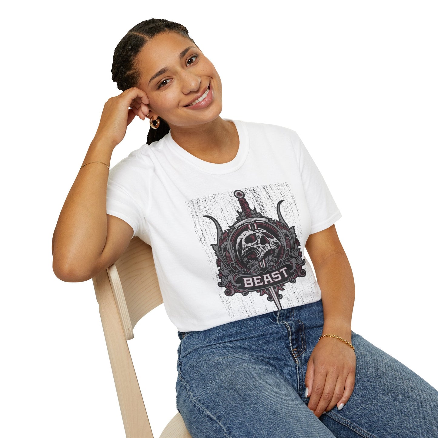Art Design Graphic Tee Shirt Unisex Gildan Softstyle 64000 Cotton 4.5 Oz Lightweight Comfort