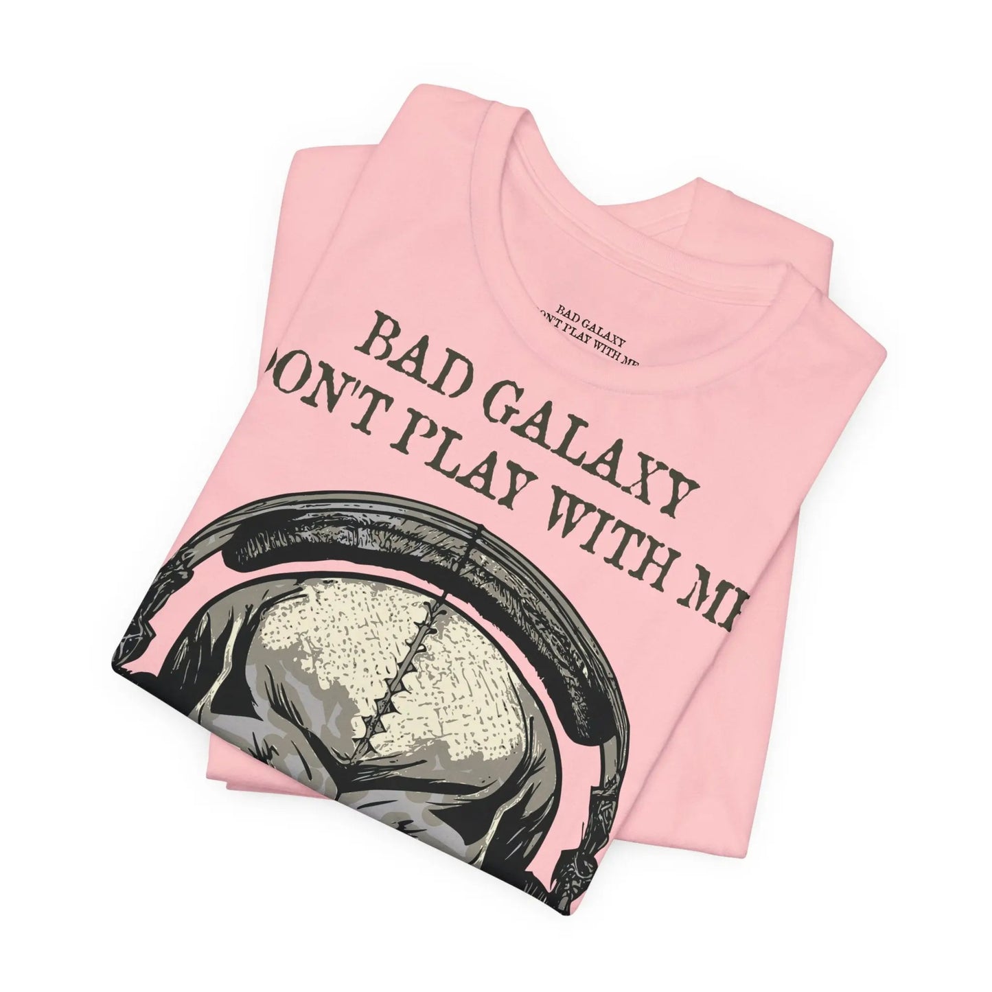 Skull T Shirt From Bad Galaxy Made To Order 100 Percent Cotton With Eco Friendly Inks Free Shipping