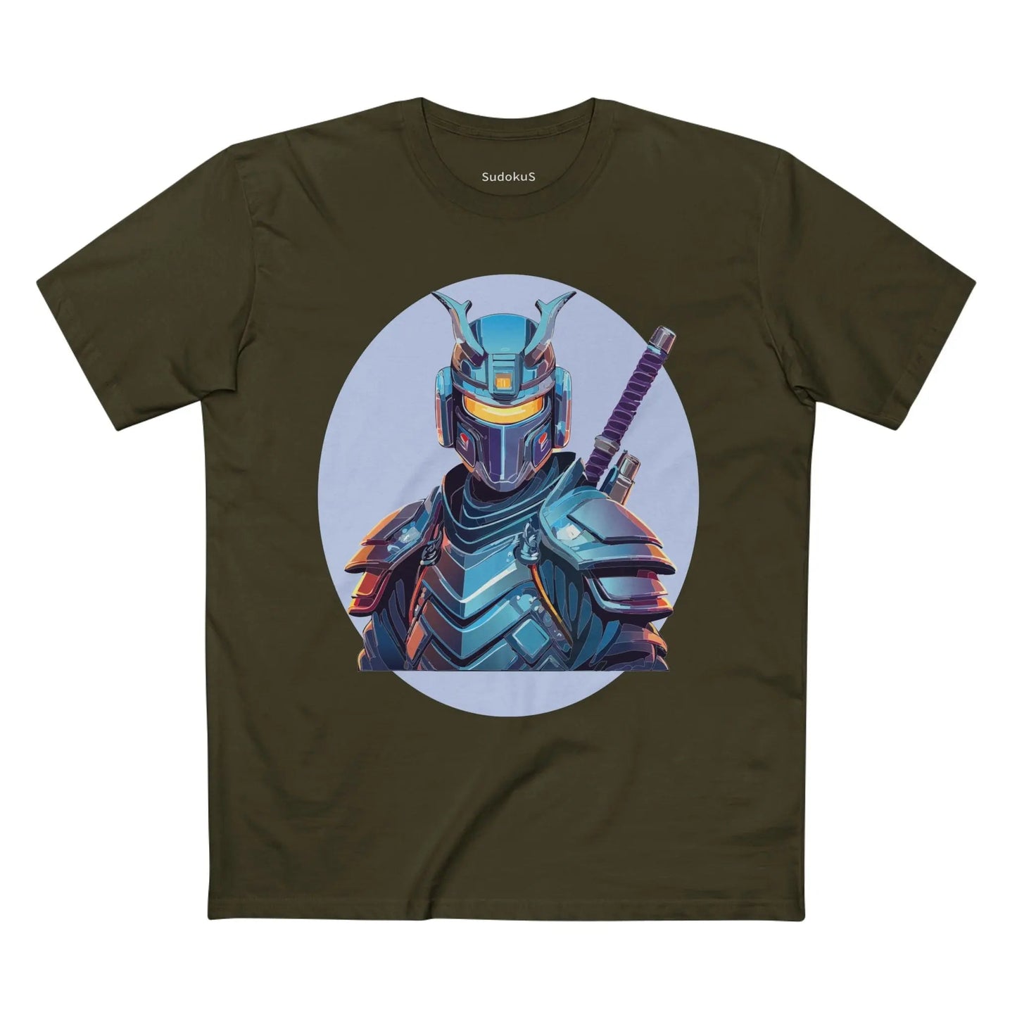 Samurai Graphic Unisex 100 Cotton Staple Tee 12