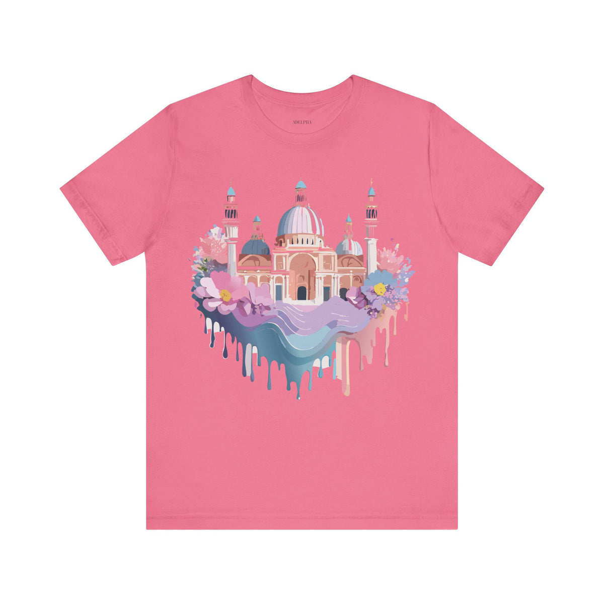 Graphic Unisex Cotton Bella+Canvas Tee Shirt with Venice