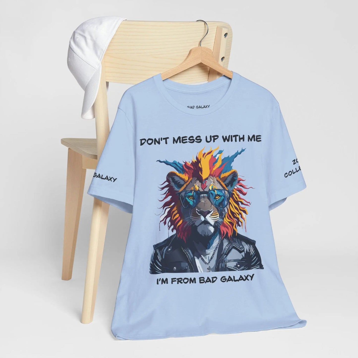 Animal T Shirt From Bad Galaxy Made To Order 100 Percent Cotton Eco Friendly Ink Free Shipping