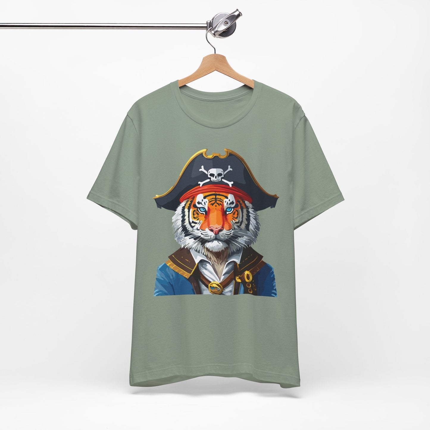 Unisex Animal Tee Shirt With Art Design Wild Animals Shirt Gildan Softstyle 64000