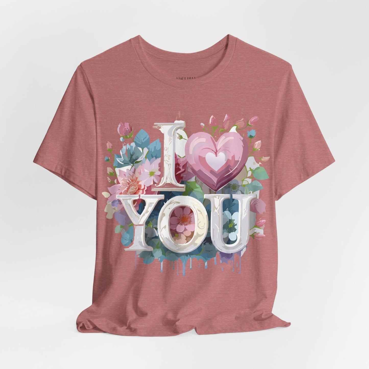Valentine Graphic Tee Unisex Adelpha Art Design Vintage Inspired T Shirt For Everyday Wear