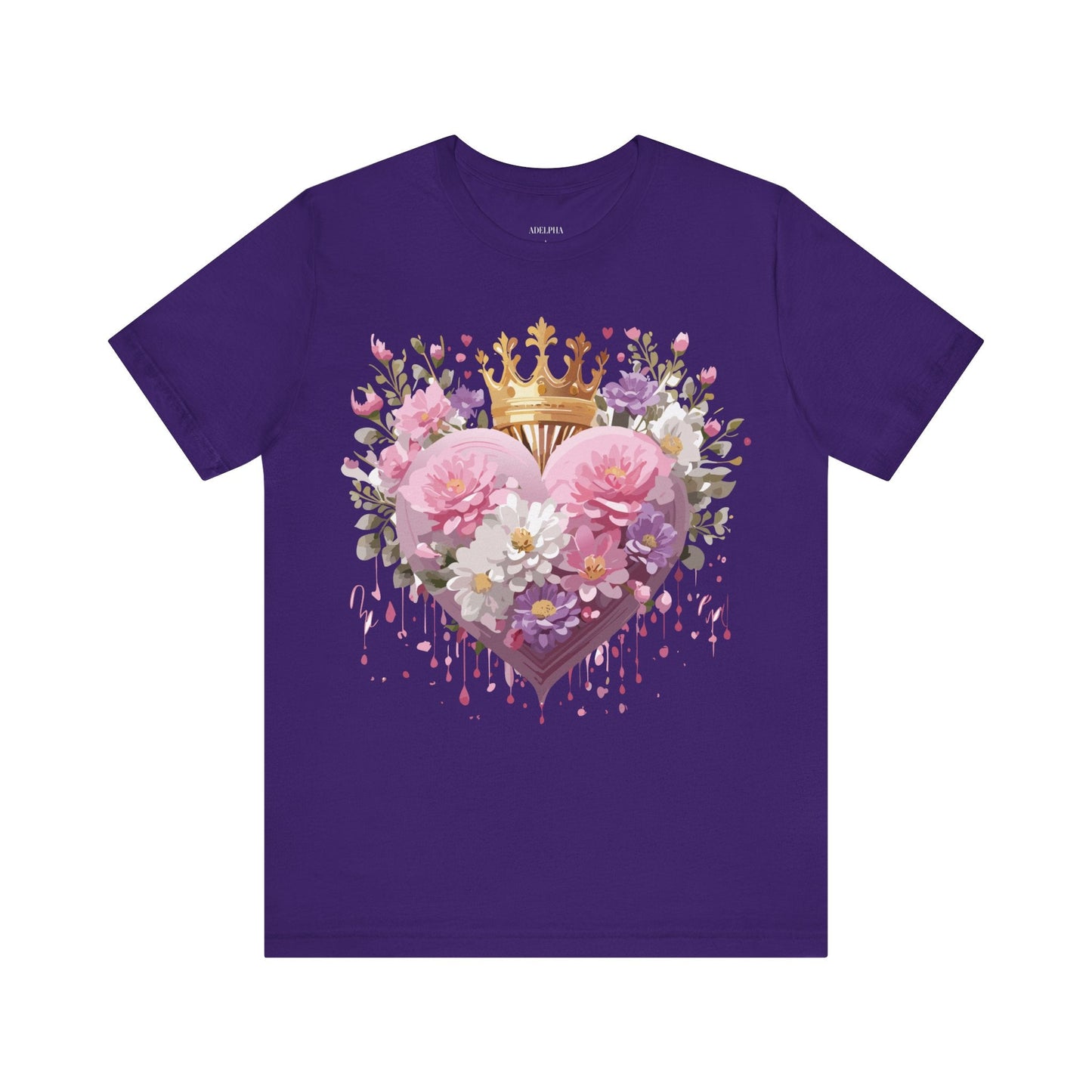 Valentine Graphic T Shirt Unisex Jersey Short Sleeve Adelpha Art Design Tee Vintage Inspired