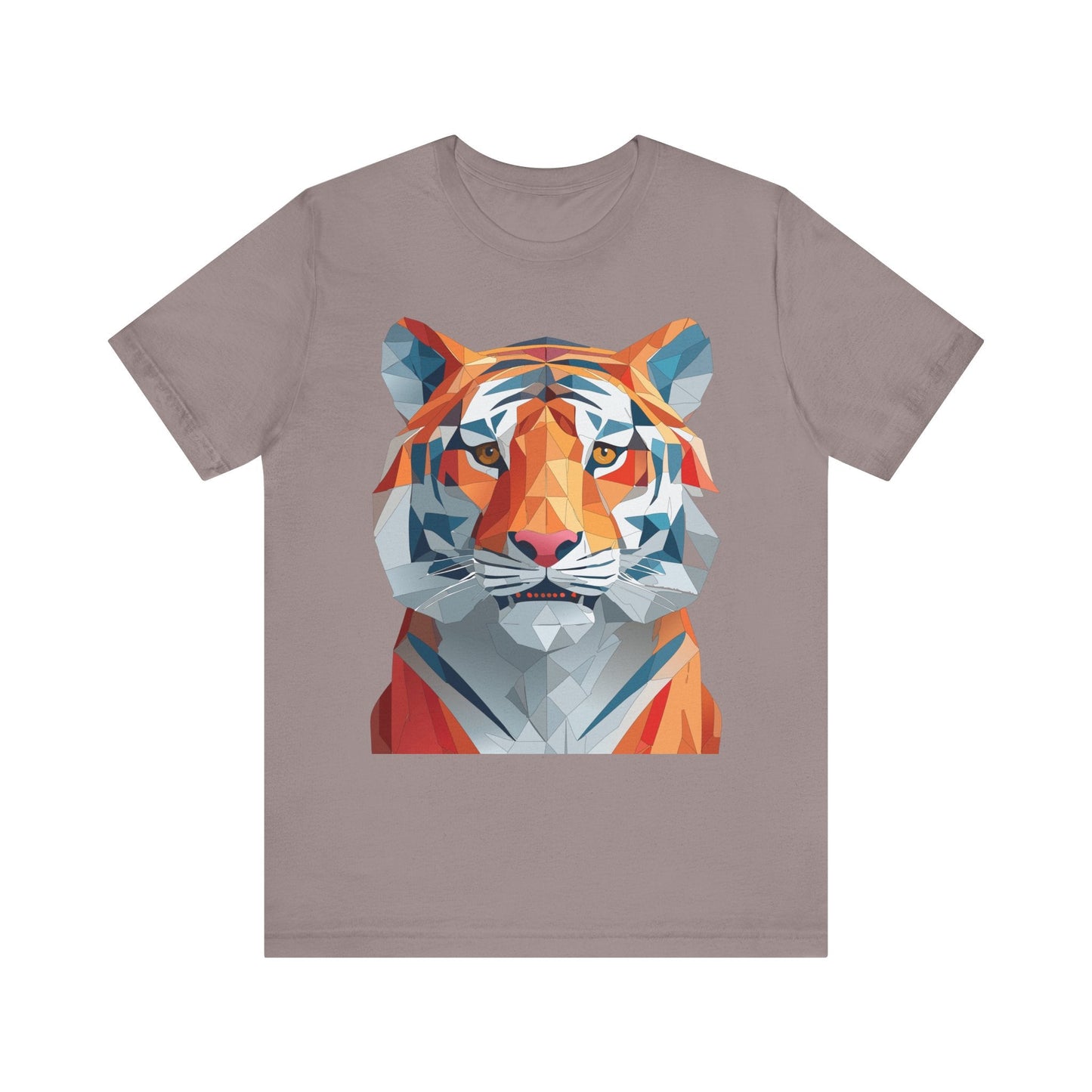 Unisex Animal Shirt With Art Design And Wildlife Theme Short Sleeve Tee For Everyday Wear