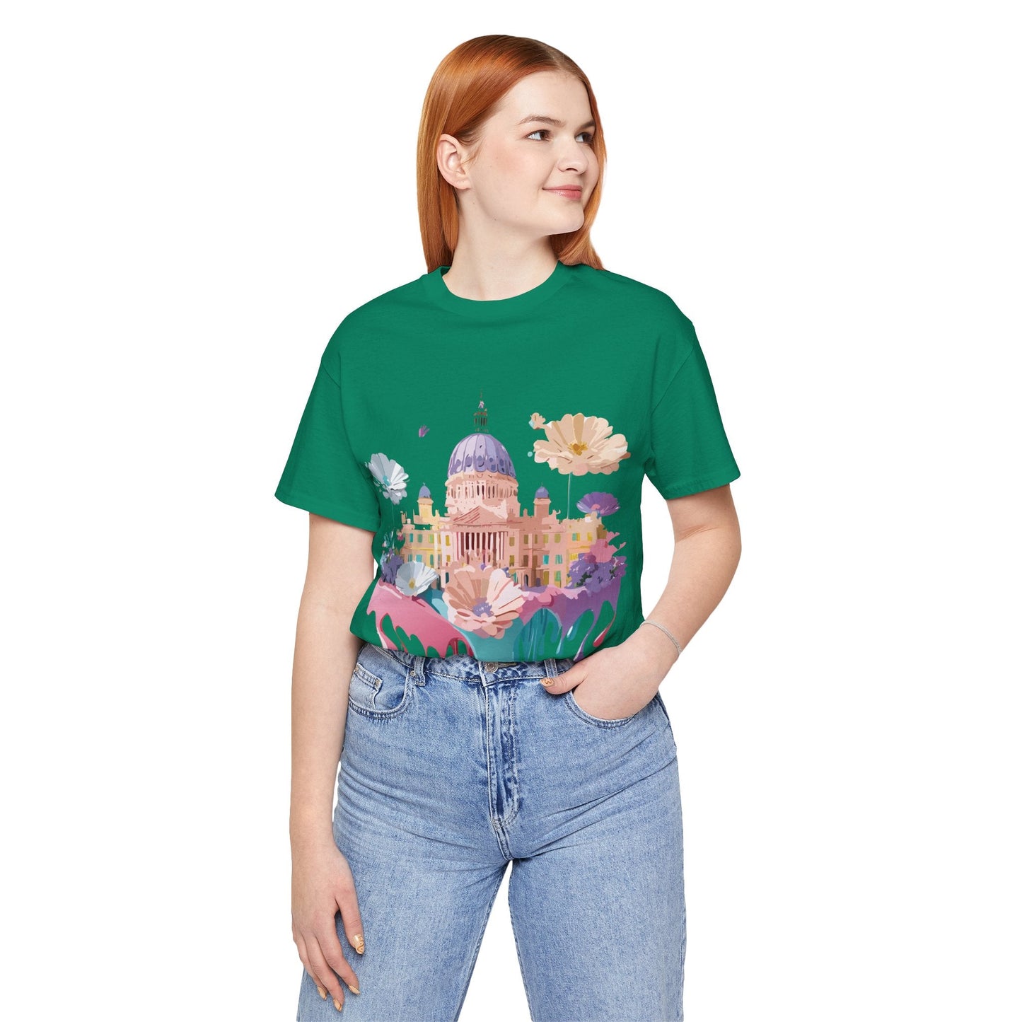 Madrid Tourist Shirt Graphic Tee Unisex Vintage Inspired Art Design Adelpha Brand