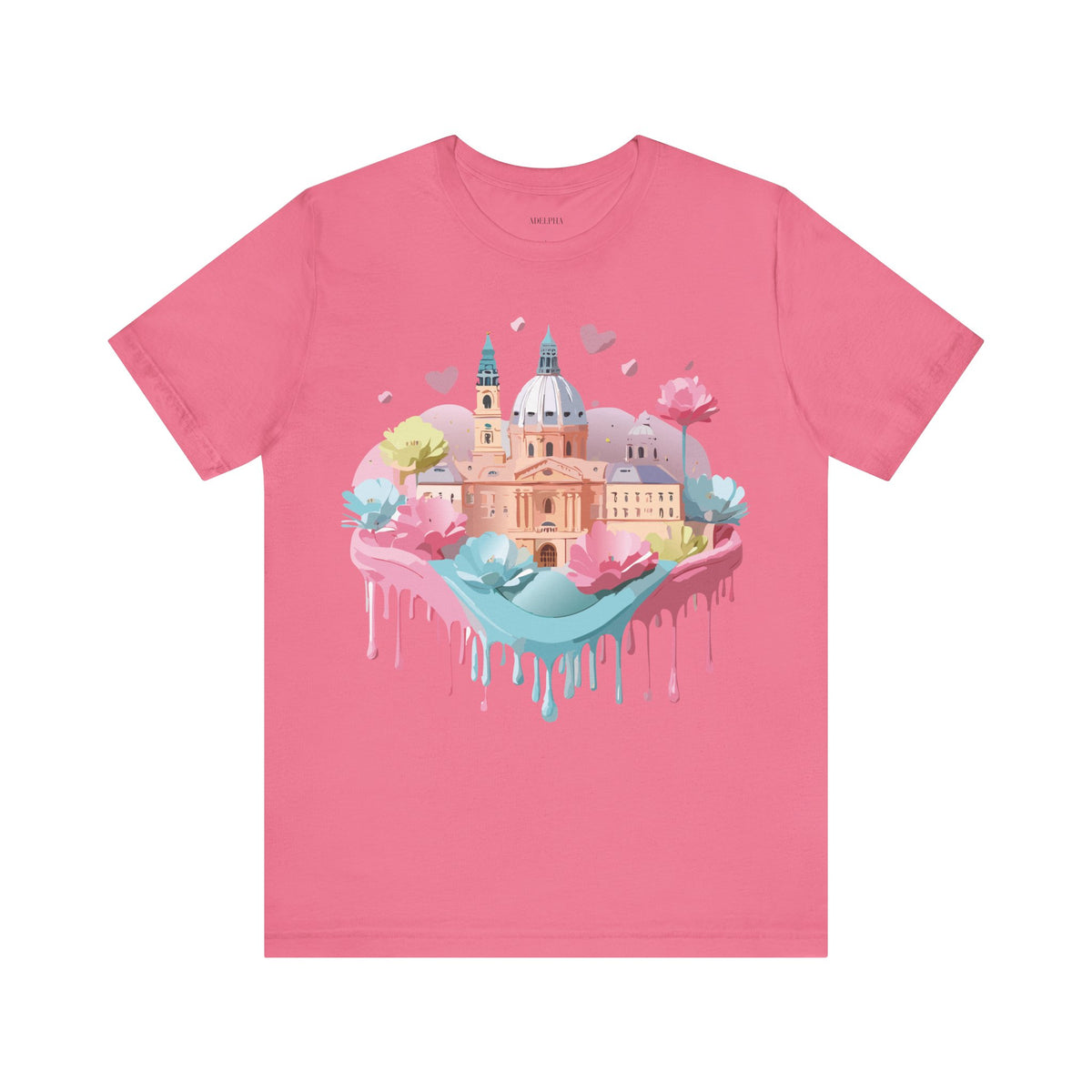 Unisex Cotton Bella+Canvas Tee with Prague