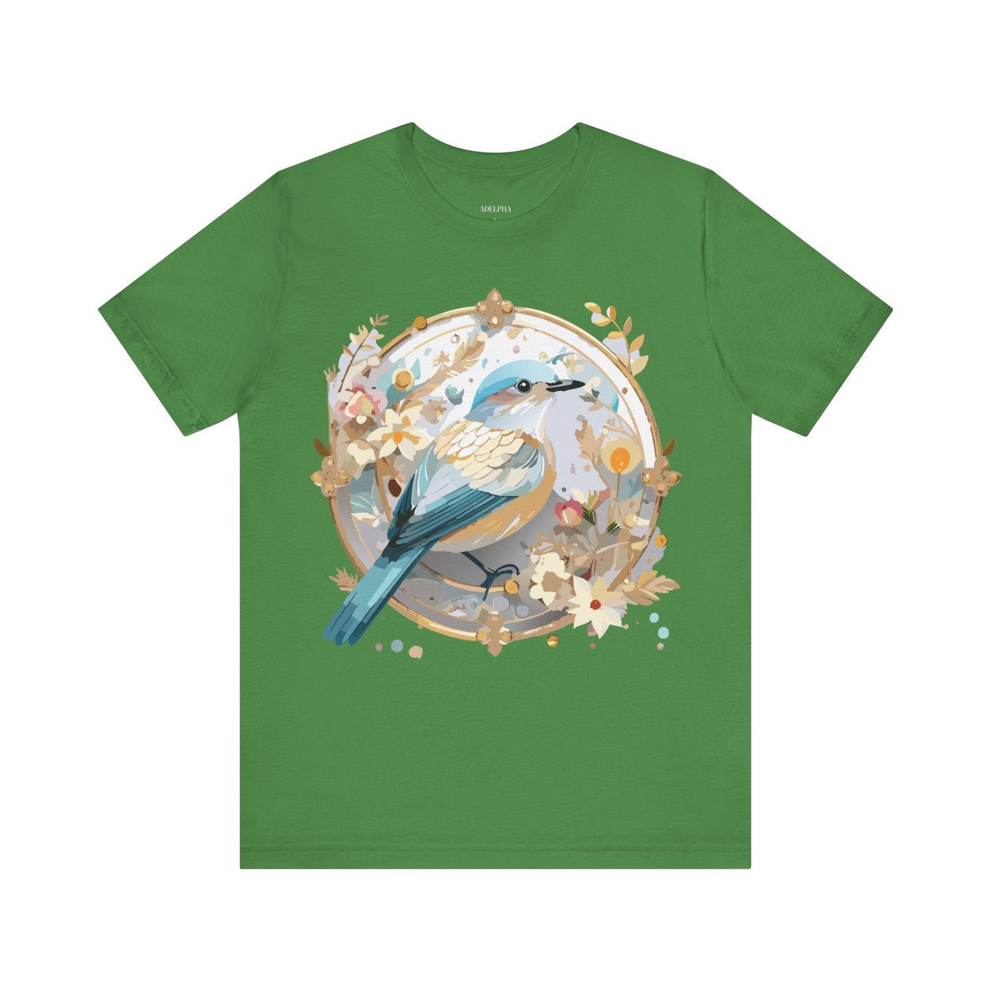 Adelpha Medallion Graphic Tee Unisex Jersey Short Sleeve Vintage Art Design Shirt