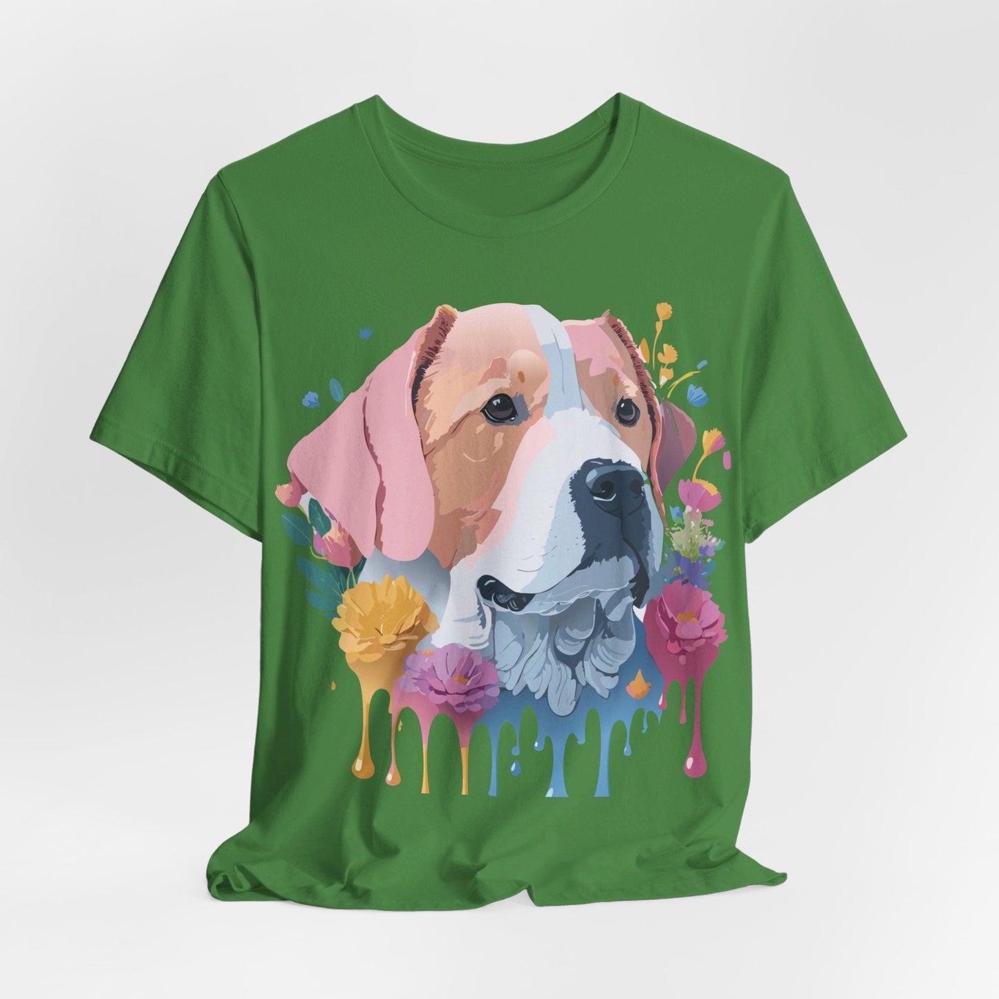 Dog Graphic Unisex 100 Cotton T-Shirt 9