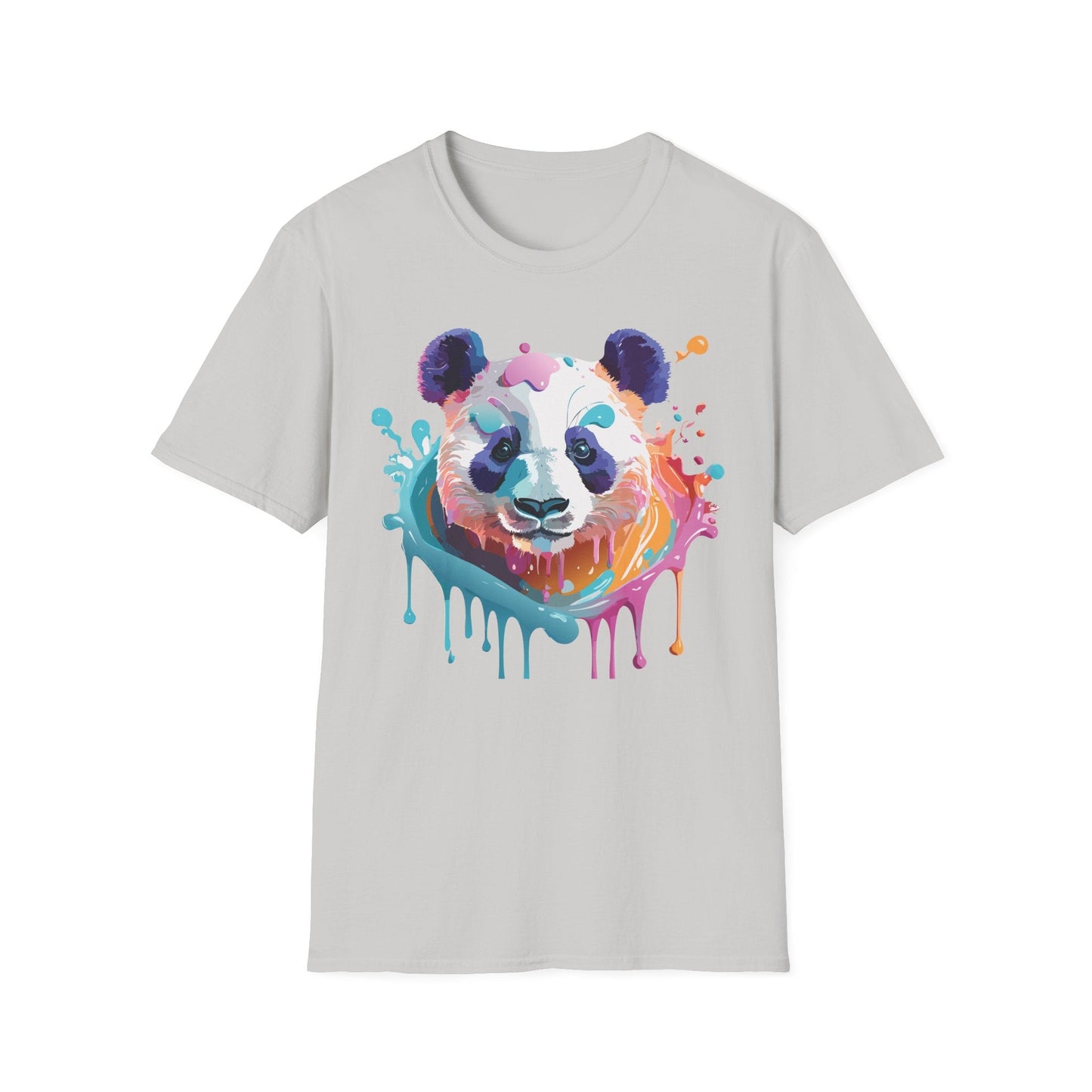 Panda Shirt T Shirt Softstyle 64000 Gildan 100 Percent Ring Spun Cotton Comfortable Animal Tee